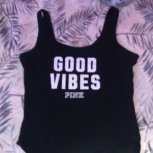 Pink Good Vibes Bodysuit